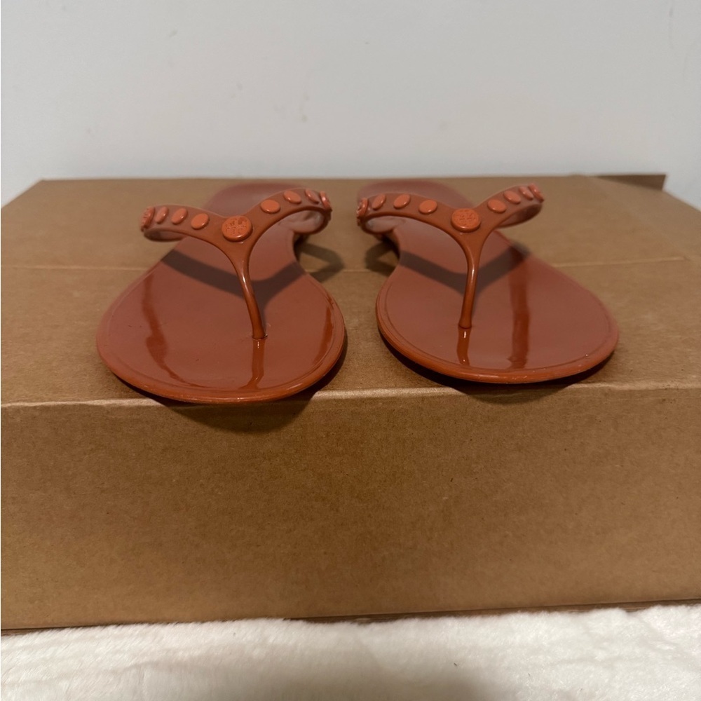 Tory Burch Women's Sandals in Rich Orange - Picture 5 of 7